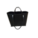 Sac cabas Shopper cuir noir lisse double poignets RA02D 0562 LGE 09 Rick Owens boutique strasbourg bag store online