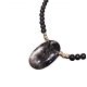 Collier Rêverie Perles d'Agates Noires Perles en Or 14k Pendentif Quartz Rutilé Catherine Michiels TWF24-44 Boutique Strasbourg