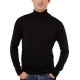 Pull col roulé Mérinos Noir Enzo 622002 7810 Montagut homme vêtements shop mode boutique online strasbourg france mode