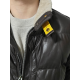 Blouson Alf cuir mouton brun OIsidion PJS Parajumpers Homme PMJKLE03 0357 boutique strasbourg leather jacket vêtement