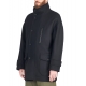 Caban drap laine dos yack maille noir Isabel Benenato homme UW01 01 Strasbourg Boutique Online Mode Hiver