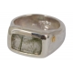 Bague argent Quartz Rutilé Vert NASILA DIX GRN RQTZ Rosa Maria Jewellery boutique Strasbourg concept store bijoux store