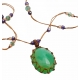 Collier Tibétain Stib Chrysoprase Sharing