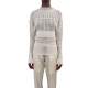 Maille ajourée blanc cassé Dinge Laine Rick Owens Femme RP01E 7657 KGRID 41 Strasbourg Boutique Online Mode Créateur 