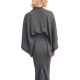 Top noué drapé Noir manches Kimono caddy viscose Rick Owens Femme RP01E 7731 Y 09 Strasbourg Boutique Online Créateur 