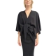 Top noué drapé Noir manches Kimono caddy viscose Rick Owens Femme RP01E 7731 Y 09 Strasbourg Boutique Online Créateur 