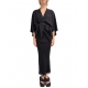 Jupe noir double soie taille élastique Calf Bias Rick Owens Femme RP01E 7334 S 09 Strasbourg Boutique Online Mode 