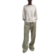 Pantalon large Vert Céladon coton light lien taille Widebela Rick Owens Femme RP01E 7361 P 15 Strasbourg Boutique Online