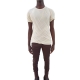 T-shirt double manches courtes Naturel écru Rick Owens Homme RU01E 5256 UC 21 Strasbourg Boutique Online Créateur Mode