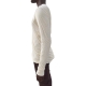  T-shirt double manches longues Naturel Ecru Rick Owens Homme RUO1E 5257 UC 21 Strasbourg Boutique Online Créateur Mode