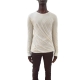  T-shirt double manches longues Naturel Ecru Rick Owens Homme RUO1E 5257 UC 21 Strasbourg Boutique Online Créateur Mode