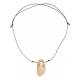 Pendentif big pierre Chrytal White Opale FW2330 Catherine Michiels