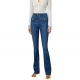 Jeans haut Nœud métal poches palquées brut délavé PJ88N 104 Elisabetta Franchi