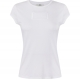 T-shirt Blanc modal plaque brodée MA004 270 Elisabetta Franchi