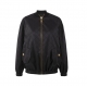 Bomber Noir logo ton sur ton GB01D 110 Elisabetta Franchi femme blouson boutique Strasbourg vêtement fashion online shop