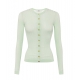 Cardigan maille Menthe MK41S 124 Elisabetta Franchi Femme boutique Strasbourg vêtement fashion online shop