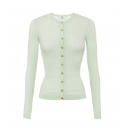 Cardigan maille Menthe MK41S 124 Elisabetta Franchi Femme boutique Strasbourg vêtement fashion online shop