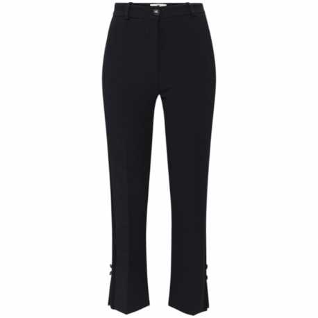 Pantalon Smocking Noir PA086 5981 110 Elisabetta Franchi