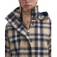 Trench capuche Iris tartan waterproof LWB0903 NY51