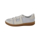 Sneakers Monza suède Sable spoile cuir blanc MONZA2-M279 SANS-WHIT