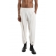 Pantalon lin viscose lèger Ecru boutons avant bas M1012 La Haine Inside Us Homme Boutique Strasbourg avant garde mode