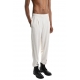 Pantalon lin viscose lèger Ecru boutons avant bas M1012 La Haine Inside Us Homme Boutique Strasbourg avant garde mode