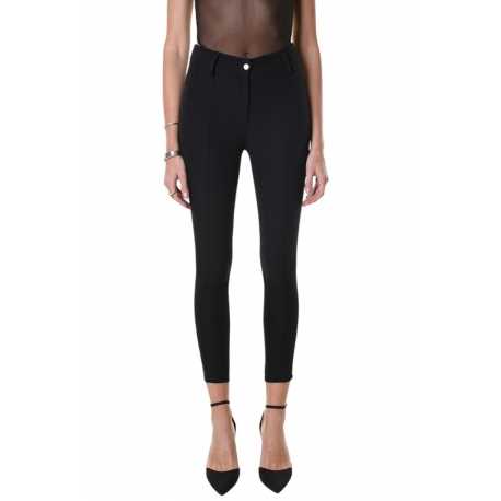 Pantalon tailleur Skinny Techno Stretch Noir LW634 La Haine Inside Us Femme Strasbourg Boutique Online Mode Créateur 