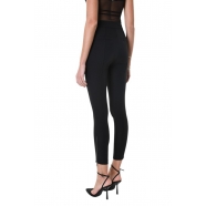 Pantalon tailleur Skinny Techno Stretch Noir LW634 La Haine Inside Us Femme Strasbourg Boutique Online Mode Créateur 