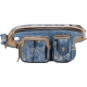 Sac banane Romeo tissus Denim Vintage 3862 Claris Virot