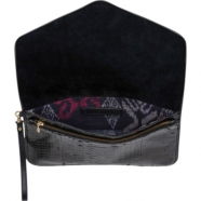 Pochette Alicia python noir 3609 Claris Virot bag fashion mode Strasbourg