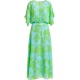 Robe longue manches courtes Hikart midi Citronella Essentiel Antwerp Femme H2CT boutique Strasbourg mode dress fashion