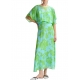 Robe longue manches courtes Hikart midi Citronella Essentiel Antwerp Femme H2CT boutique Strasbourg mode dress fashion