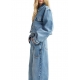 Blouson jeans court Hespero cropped jeans Aqua Blue Essentiel Antwerp Femme AB08 boutique Strasbourg mode fashion