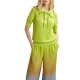 Polo vert Hemirates knitted Citronella Essentiel Antwerp Femme CT11