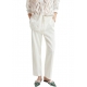 Pantalon écru taille liens Heftig straight leg Off White OW01 Essentiel Antwerp Femme boutique strasbourg vêtements mode