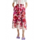 Jupe print fleurs blanc rose Harbour wide a line Off White H3OW Essentiel Antwerp Femme boutique Strasbourg mode