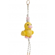 Pendentif canard jaune Hadduck duck keyhanger Dark Sapphire H1DS Essentiel Antwerp Femme