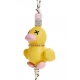 Pendentif canard jaune Hadduck duck keyhanger Dark Sapphire H1DS Essentiel Antwerp Femme