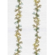 Jupe longue blanche print Branches Fleurs multi W1R 270S P11106 02