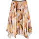 Jupe print feuille orange rose plissée Paul Smith Femme W1R 283S P11102 24 Strasbourg Boutique Online Mode 