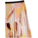 Jupe print feuille orange rose plissée Paul Smith Femme W1R 283S P11102 24 Strasbourg Boutique Online Mode 