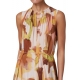 Robe longue print feuille orange rose Soie Paul Smith Femme W1R 653D P11100 24 Strasbourg Boutique Online Mode 