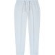 Pantalon lin bleu ciel taille élastiquée Revers Paul Smith Homme M1R 921T P01427 41 Strasbourg Boutique Online Mode 