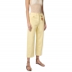 Jeans Jaune Limonade droit bijoux PJ87D DC7 Elisabetta Franchi