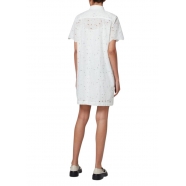 Robe courte broderies anglaises blanc W2R 649D P31289 01 femme paul smith shop mode strasbourg boutique