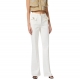 Jeans Blanc Ivoire Nœud gold poches PJ93N 360 Elisabetta Franchi femme vêtements shop mode boutique strasbourg