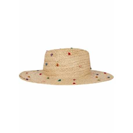 Chapeau Paille Naturel points multi Paul Smith Femme W1A 307A P507 07 Strasbourg Boutique Online Mode 