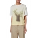 T-shirt jaune print Bouquet vase vert oversize Paul Smith Femme W1R 329V PP4925 11 Strasbourg Boutique Online Mode 