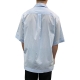 Chemisette large col ciel voile de coton surpiquée Paul Smith Homme M1R 426Z P02649 40 Strasbourg Boutique Online Mode 