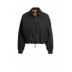 Blouson Noir Laurette manches chauve souris poignets chemise Parajumpers Femme PWJKUM310541 Strasbourg Boutique Online 